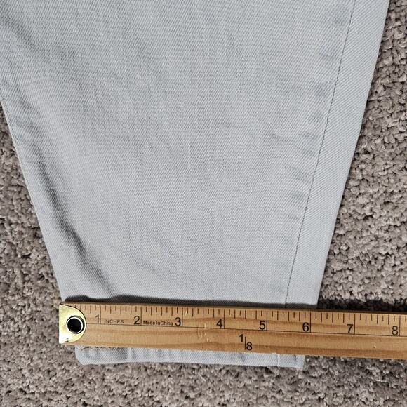 Levis Silvertab Jeans Womens 32x27 Blue High Waisted Mom Tapered Skater Indie - Picture 16 of 16